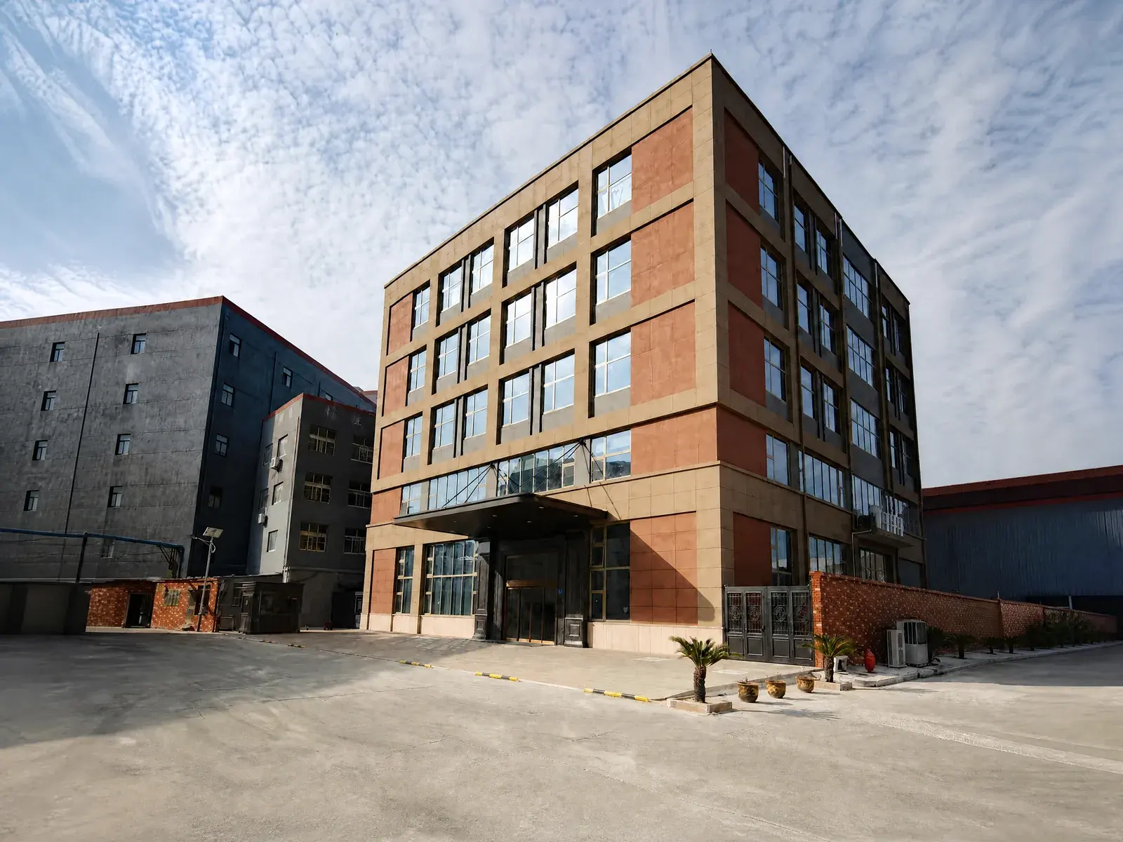 Exterior of the nonwoven fabric factory in Wuxi