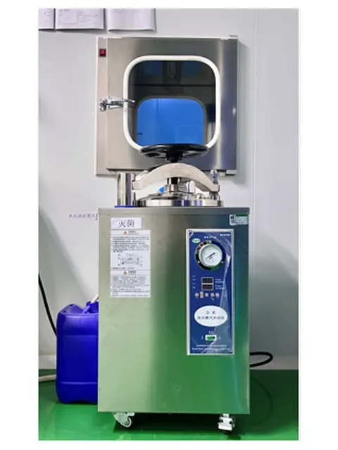 Stainless-steel laboratory sterilizer
