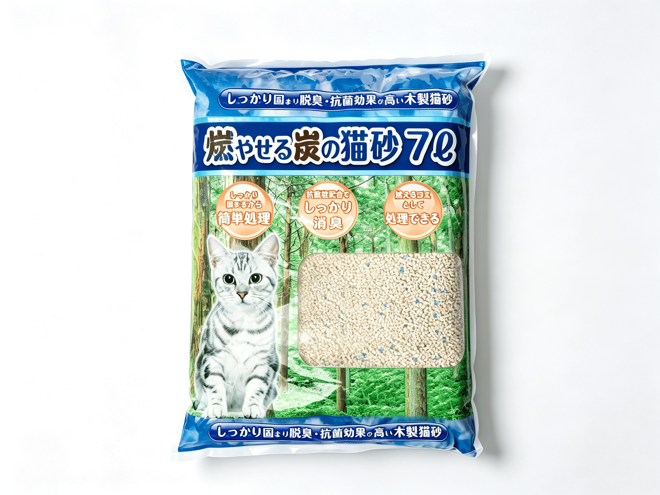 Hardening Wooden Cat Litter product image