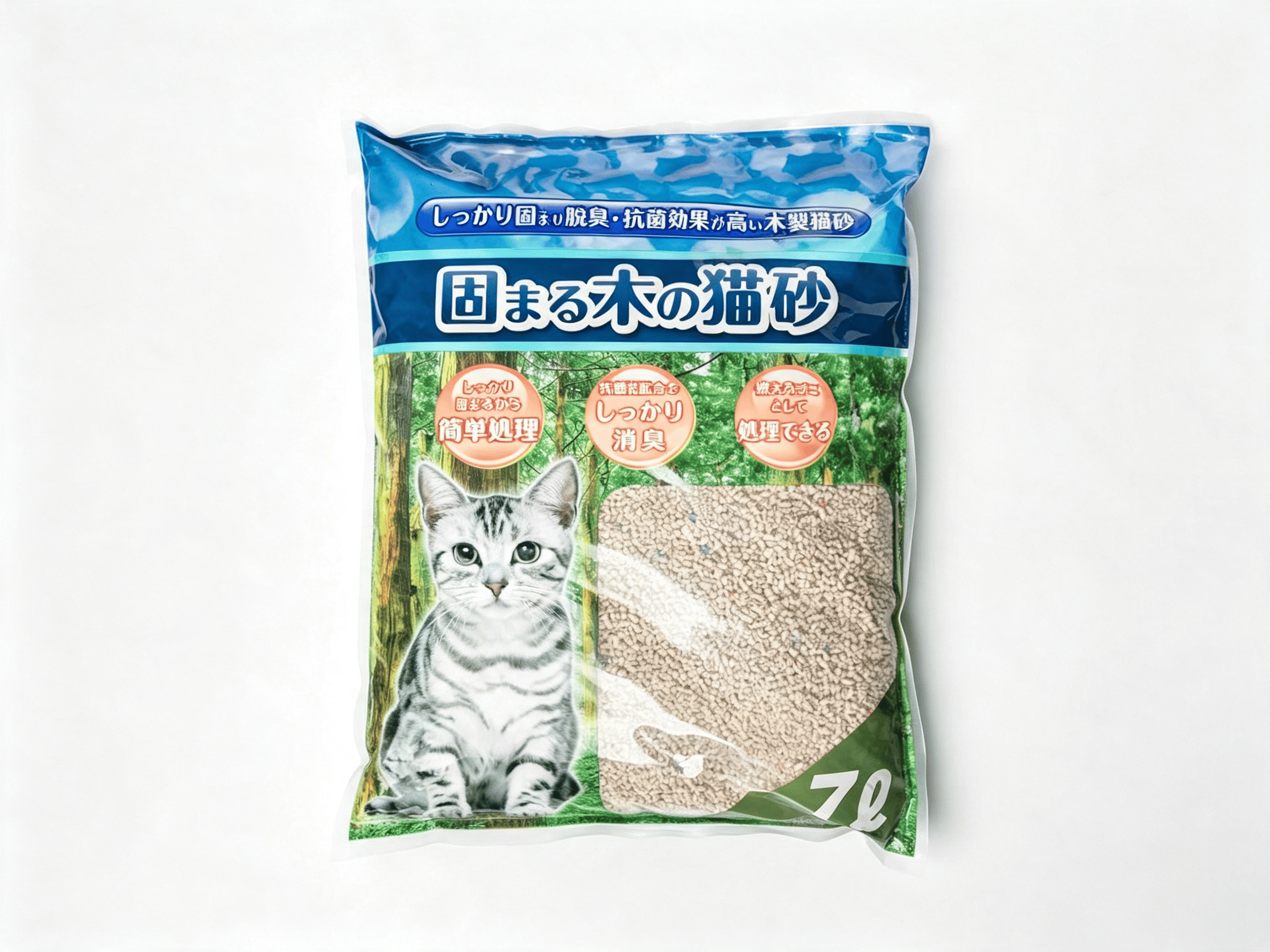 Hardening Wooden Cat Litter product image